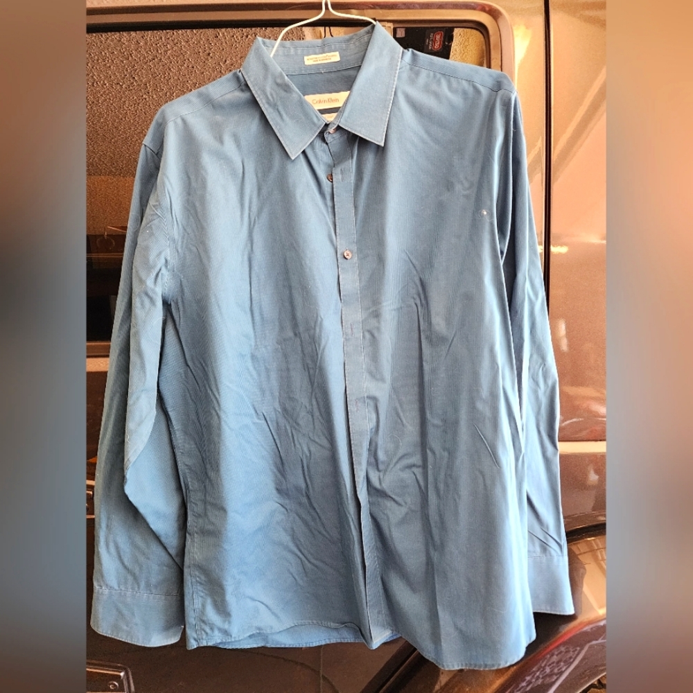 Calvin Klein Men's Dress Shirt- XL